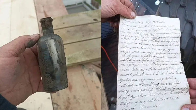120 yıllık şişenin sakladığı tarihi sırlar