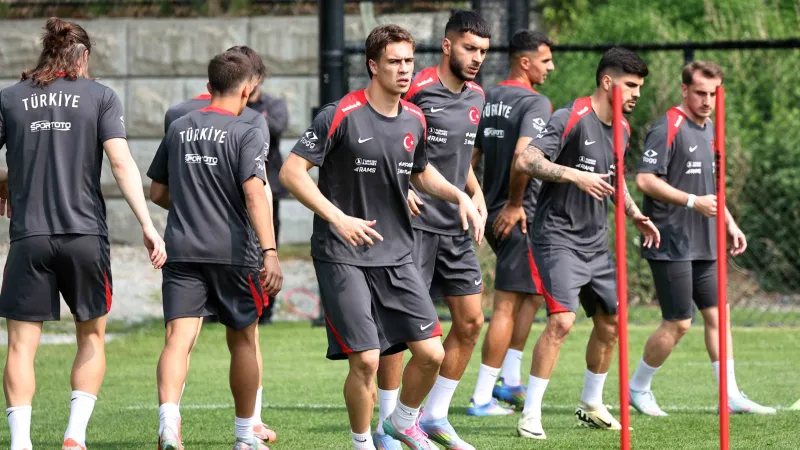 A Milli Takım, ABD maçının hazırlıklarını sürdürdü