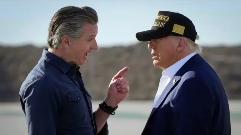 Amerikan basınından flaş iddia! California Valisi Newsom'un gözü Trump'ın koltuğunda mı? Protestolar nereye varacak?