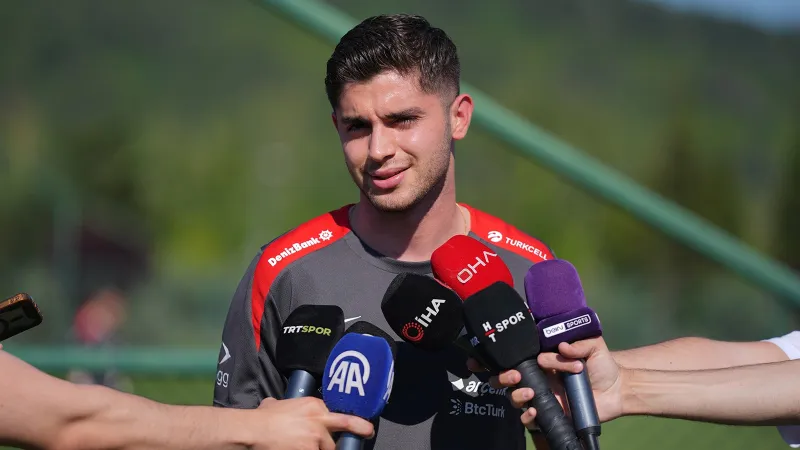 Burak İnce: "Her genç oyuncu, A Milli Takım formasını giymeyi hedefler"