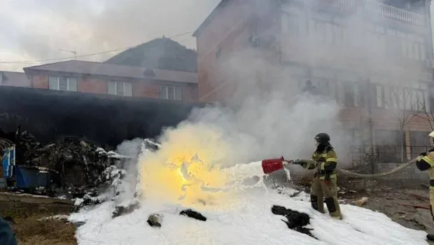 Dağıstan'da helikopter düştü: 4 ölü