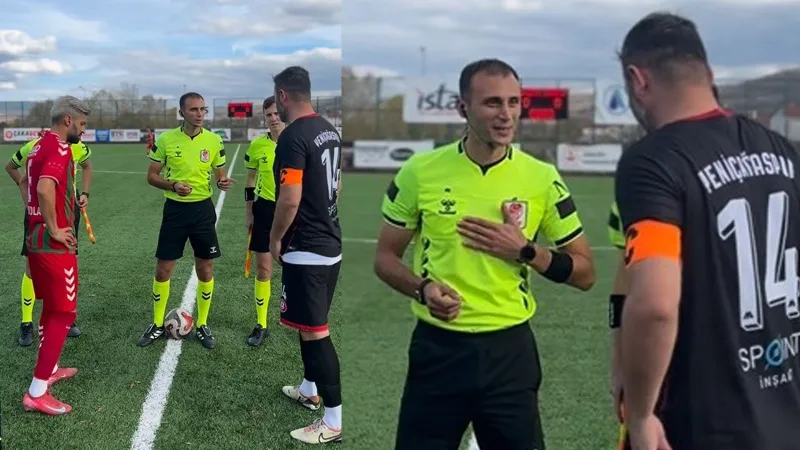 Hakemden Örnek Davranış! Maçı Unutturan Saygı Hareketi