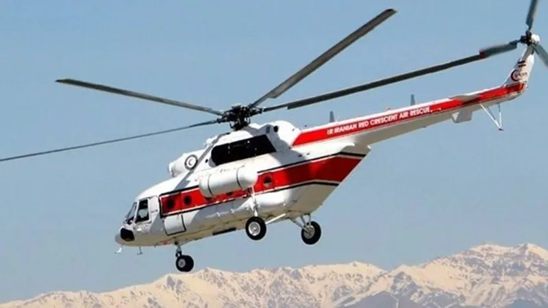 İran'da Kızılay helikopteri düştü: 2 ölü