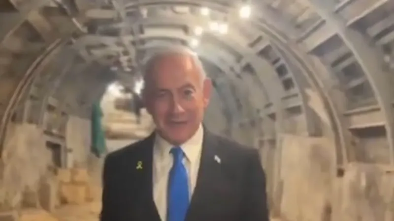 İsrail neden Mescid-i Aksa'nın altını kazıyor? Netanyahu'dan tünelde provokatif video! Tepkiler çığ gibi hem dünyadan hem siyonistlerden...