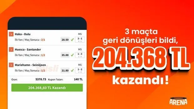 3 Maç Tahminiyle Servet Kazandı! İşte O Kupon