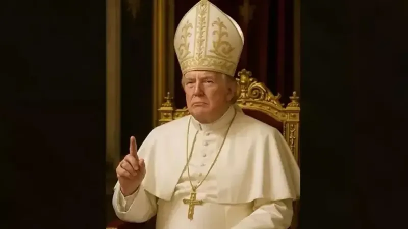 Trump Papa mı Oldu? Şoke Eden Yapay Zeka Fotoğrafı!