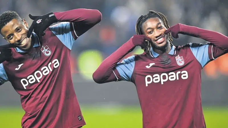 Trabzonspor’un Golcü İkilisi Banza ve Cham’ın Performansı