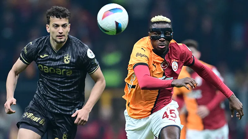 Trabzonspor Galatasaray Maçı CANLI! Gol Var mı? Skor Kaç?