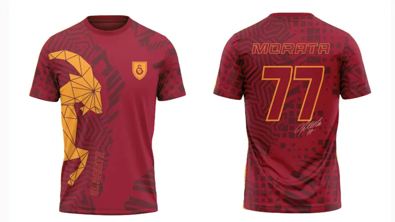Galatasaray'dan Morata'ya Boğa Figürlü Özel Forma Sürprizi!