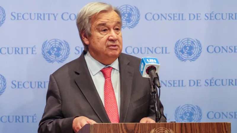 Guterres'ten Şok Gazze Açıklaması: Ölüm Tarlası!