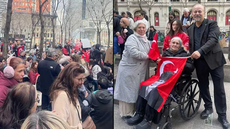 İmamoğlu'nun Gözaltısı New York'ta Büyük Tepki Çekti