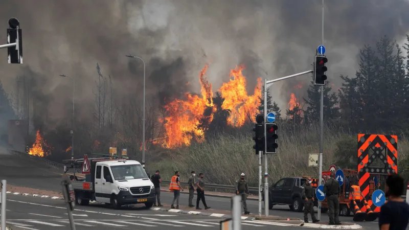 İsrail Yanıyor! Kudüs ve Tel Aviv Arasında Büyük Yangın Tehlikesi!