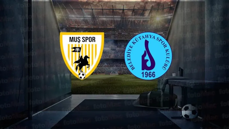 Muşspor Kütahya Maçı: Nefesler Tutuldu! Kaçırmayın!