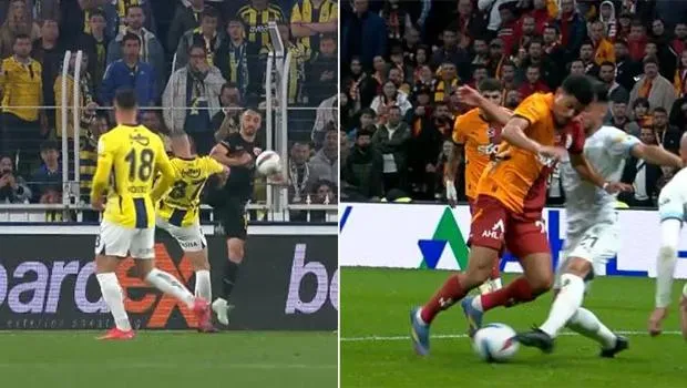 VAR Kayıtları Yayınlandı! GS'nin İptal, FB'nin Penaltısı Tartışma Yarattı!