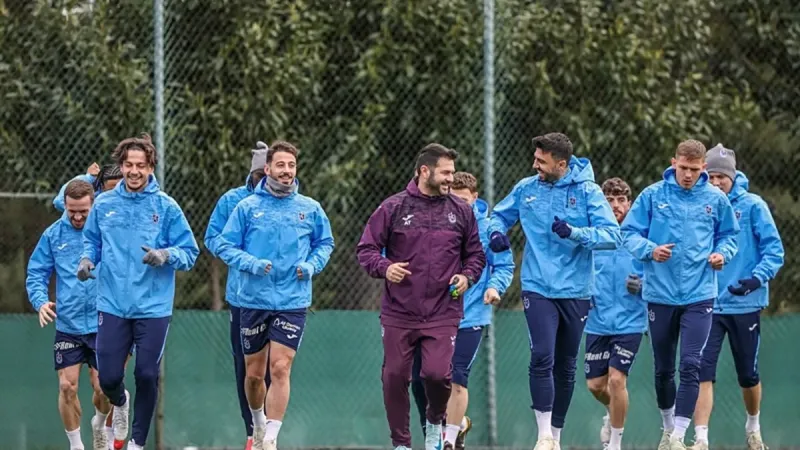 Trabzonspor Göztepe Maçına Hazır: Antrenmanlar Tam Gaz Devam Ediyor