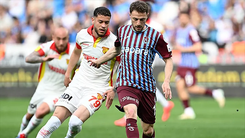 Trabzonspor Göztepe maç sonucu: Bordo mavililerden kritik beraberlik