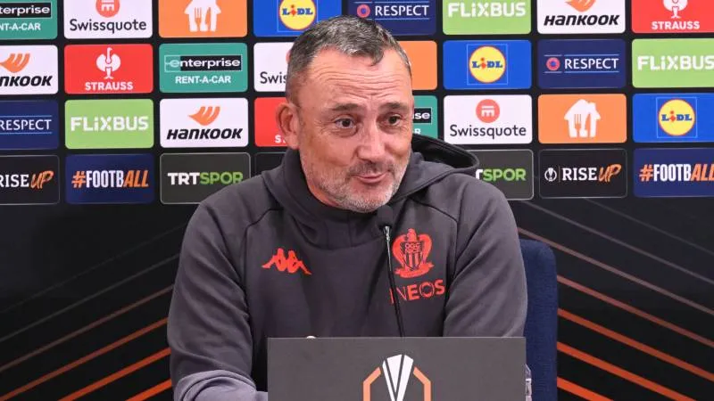 Nice Teknik Direktörü Haise: Fenerbahçe, büyük bir ekip ve favoriler arasında